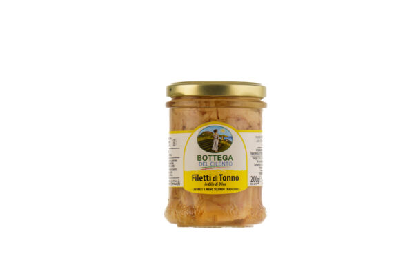 FILETTI DI TONNO IN OLIO DI OLIVA 200 GR